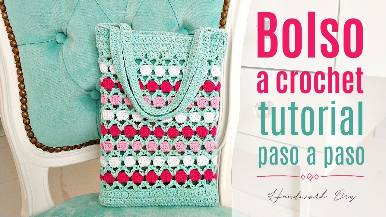 Cómo Tejer Bolso A Crochet Fácil Y Rápido Handwork Diy Youtube