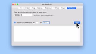 Synology NAS tip - Scanning Ports on your NAS using macOS