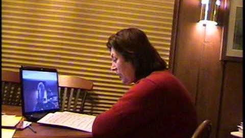 Chromatic accordion Bayan video lesson demo by Skype