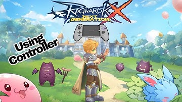Ragnarok X Next Generation Mobile Controller Support Gameplay #ROX #ROX0508 #ROXGLOBAL
