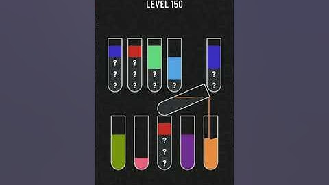 Water Sort Puzzle Level 150 | Level 150