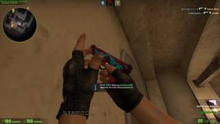 1v5 pistol ace (retake server)