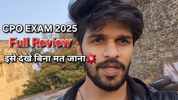 SSC CPO 2025 Shift Analysis | CPO Exam Today | CPO Exam Review #ssc #cpo2025 # #police