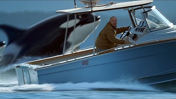 🐋💥 Orca CHASE ENDS in FIRE and DESTRUCTION off the Oregon Coast | Cinematic AI Simulation