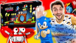 Новый Лего Соник Vs Мотожук, Крабмит И Дракон! Lego Sonic И Папа Боб На Папа Роб Шоу!