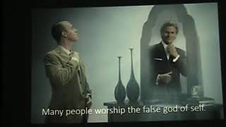 Catholic Catechism no. 33 The First Commandment : " You shall not have other gods before me"