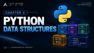 Python Data Structures Explained | Lists, Tuples, Sets & Dictionaries — Chapter 4