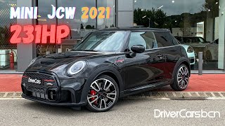 New Mini John Cooper Works 2021 Model in Midnight Black (231hp) - Walkaround & Exhaust Sound