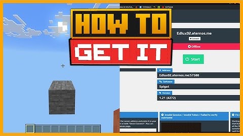 🟨 HOW to HAVE a VOID WORLD in your ATERNOS MINECRAFT SERVER
