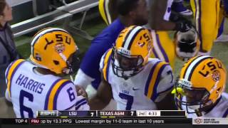 Lsu Rb Leonard Fournette Destroys A Texas Am Defender