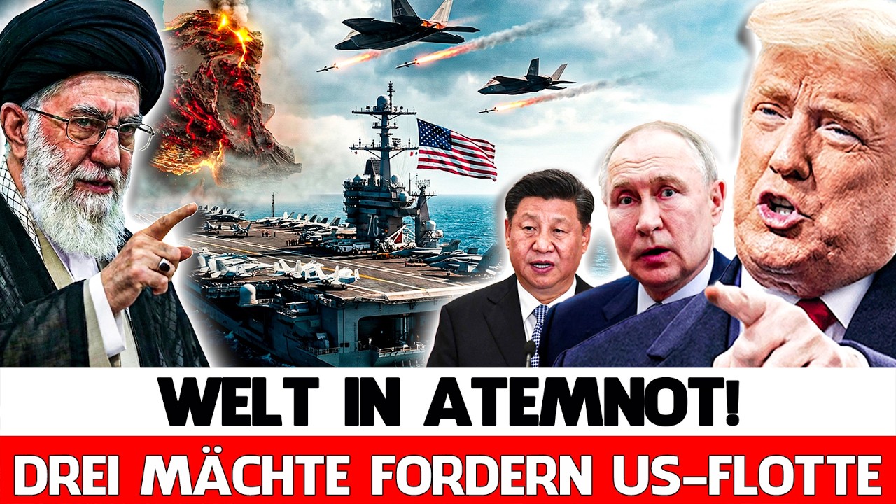 Supermacht in der Falle? US-Gigant im Würgegriff von Teheran, Moskau & Peking!