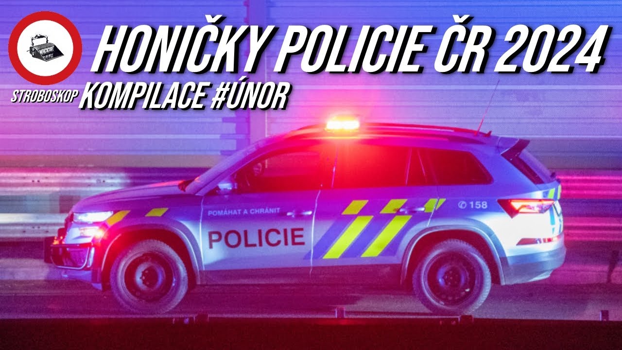 Honičky Policie ČR 2024 | Kompilace – únor
