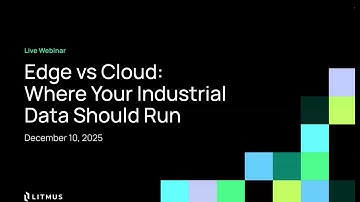 Edge vs Cloud: Where Your Industrial AI Should Run