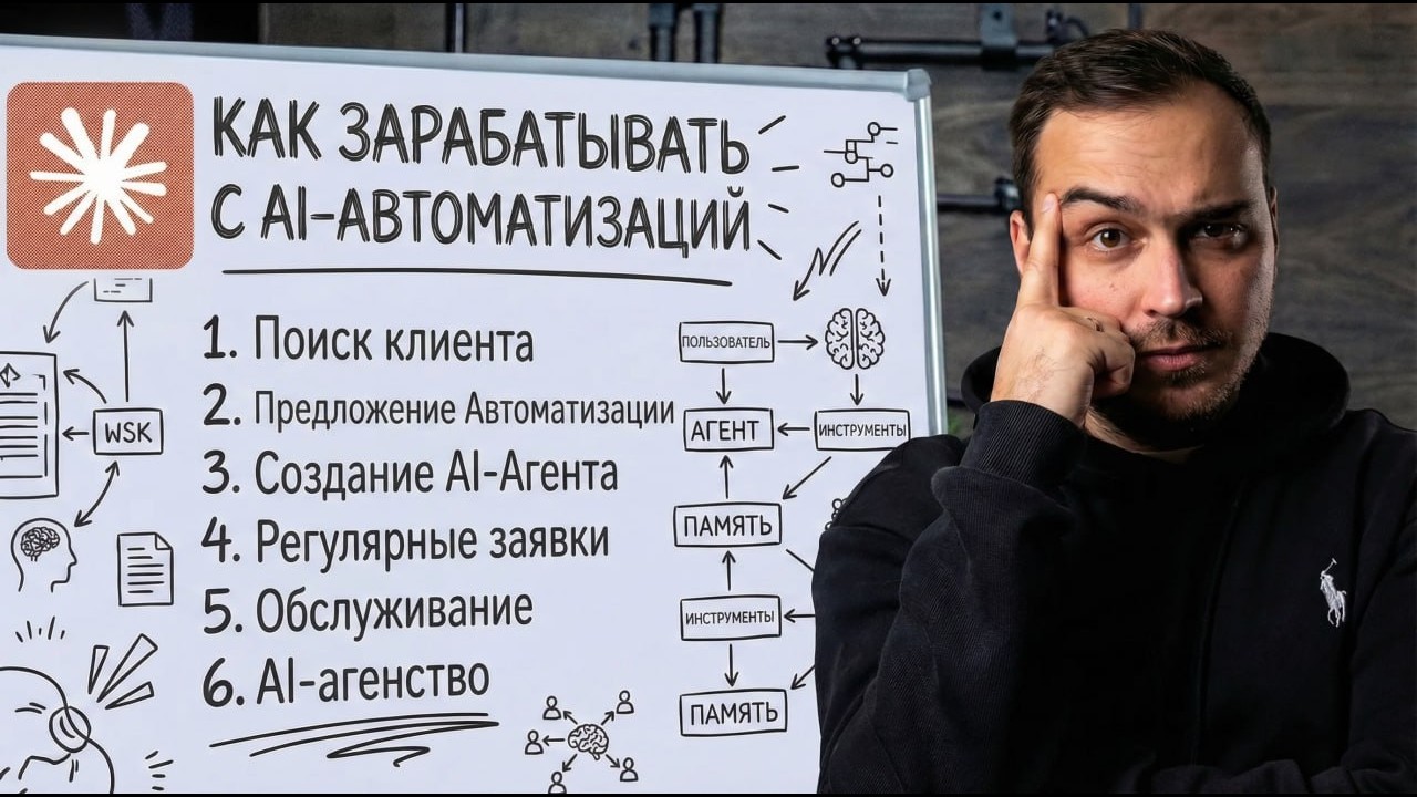 Как Сделать доход от 200.000₽ на AI-Автоматизациях