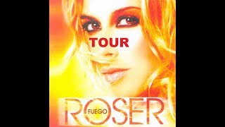 ROSER concierto tour fuego