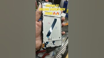 Oneplus 5T original display with frame🔥🔥#shorts #youtubeshorts #shortvideo #oneplus #display