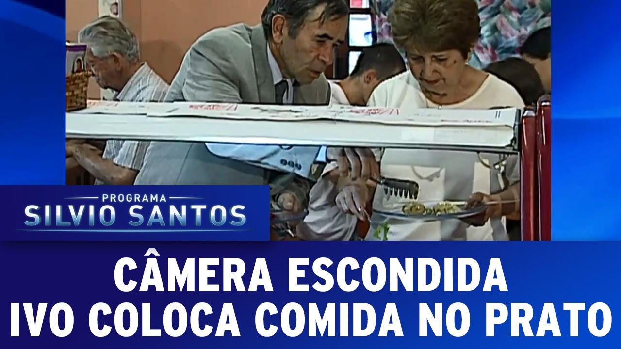 Câmera Escondida (23/10/16) - Ivo coloca comida no prato