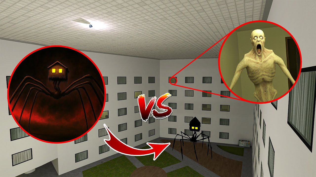 SCP 096 VS HOUSE HEAD Garry's Mod Nextbots Got Out of Hand Again #202