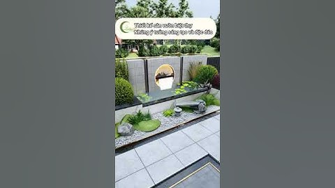 Thiết kế sân vườn biệt thự - Những ý tưởng sáng tạo và độc đáo