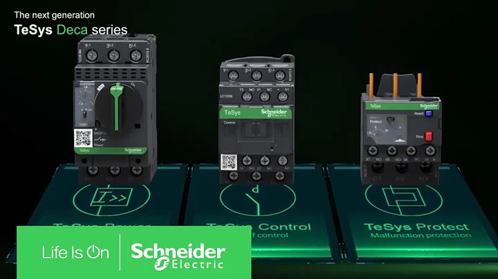 New TeSys Deca & Giga Series Motor Starters | Schneider Electric