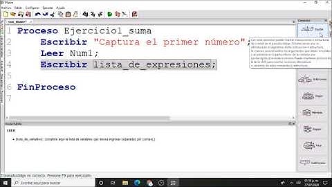 PSeint Suma de dos números