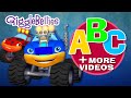 Monster Truck ABC + More Monster Truck Espisodes | Over 1 Hour | GiggleBellies