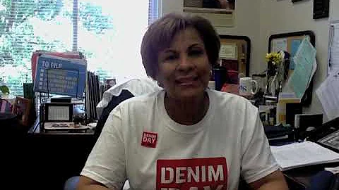 Dr. Cynthia Neal Spence Talks About Denim Day at S...