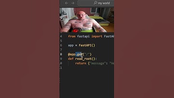 RestAPI FastAPI объяснение