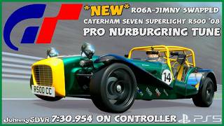 *NEW* GT7 - SWAPPED Caterham Seven Superlight R500 '08 Pro Tune | Nurburgring Setup | Gran Turismo 7