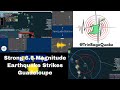 Strong 6.5 Magnitude Earthquake Strikes East of Guadeloupe | 27th October 2025