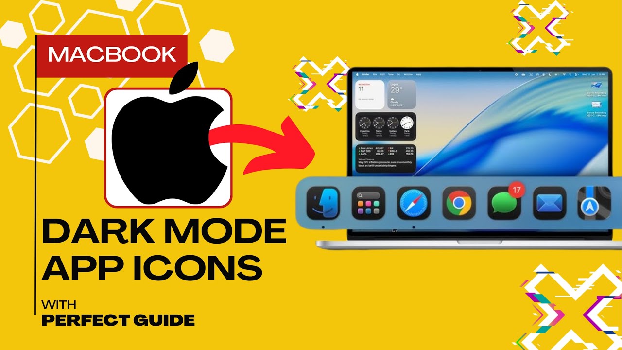 macOS Tahoe: How To Get Dark Mode App Icons On Mac - YouTube