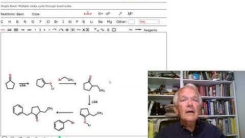 Exploring Simple Enolate Alkylations using OscerSyn