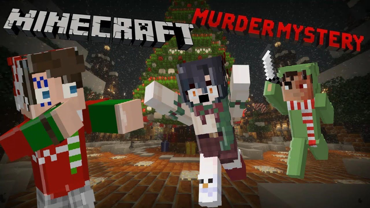 I Trolled My Friends In Minecraft Christmas Murder Mystery