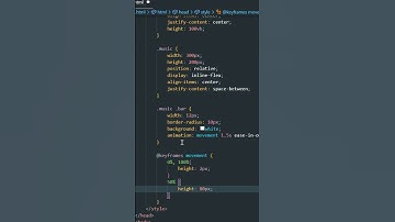 How To Make Music Wave Animation | Html Css