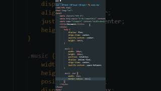How To Make Music Wave Animation | Html Css