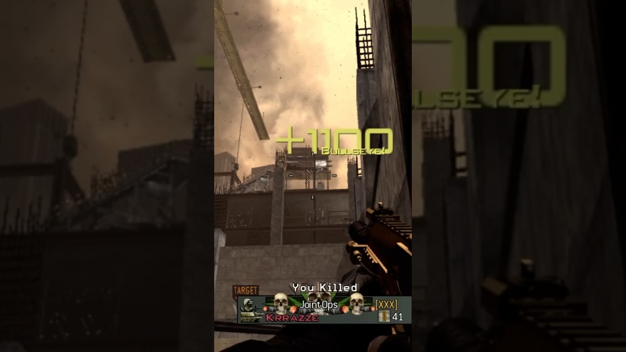 MW3 Hardhat throwing knife spot Search & Destroy 