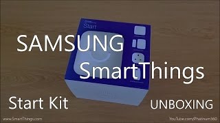 Samsung SmartThings Start Kit unboxing