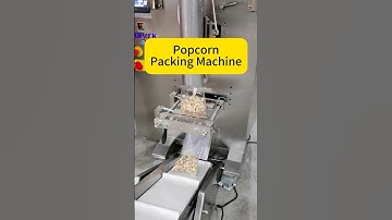 Packing Solution: Fully Automatic Popcorn Granule Vertical Packing Machine!