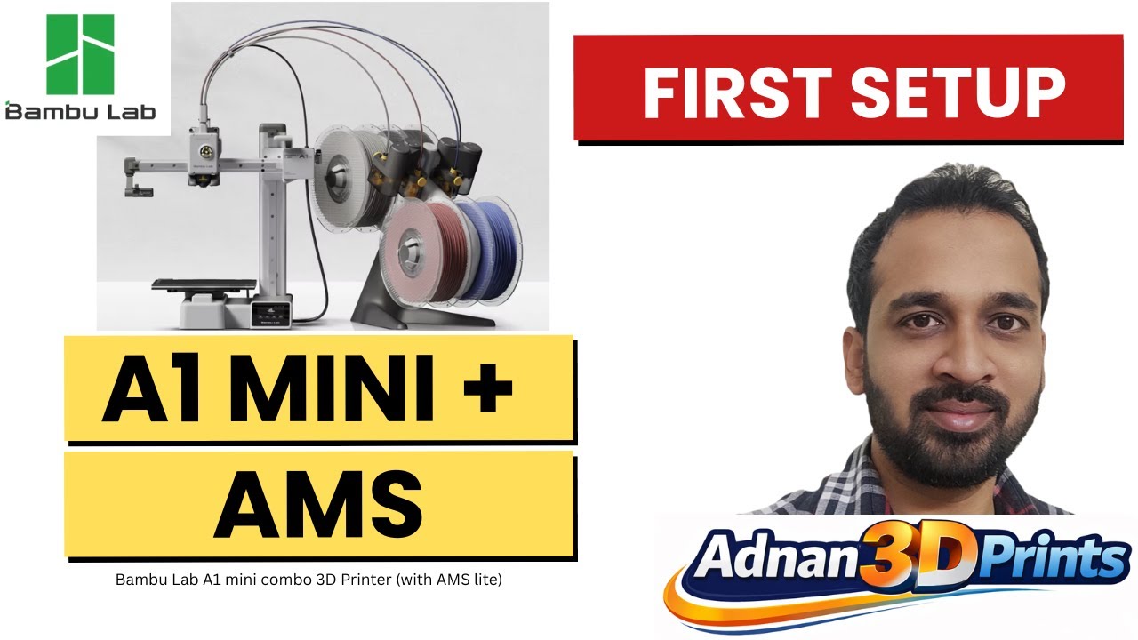 Bambu Lab A1 Mini Combo Unboxing + AMS Setup (Beginner Guide) - YouTube