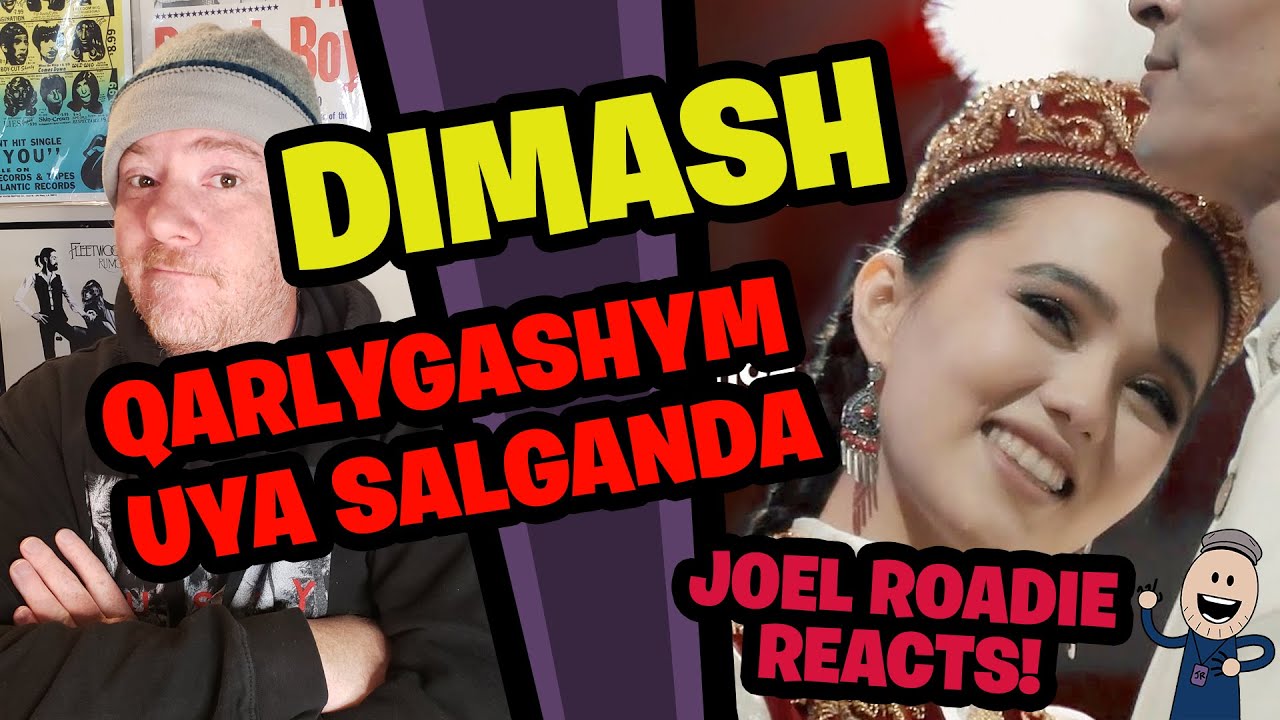 Dimash Qudaibergen | Qarlygashym Uya Salganda - Roadie Reacts