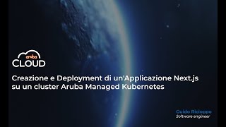 Creazione e deployment di un'applicazione Next.js su un cluster Aruba Managed Kubernetes