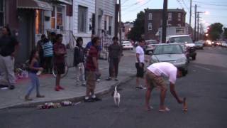 Cambodian family in Wolf St. Philadelphia, Ratta and Sin.