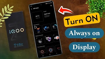 iqoo z10x Always On Display Settings | IQOO Z10X me Always ON Display Kaise Set Kare