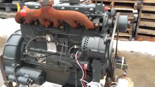 White D298ER 6 Cylinder Diesel Engine Test Run (#2)