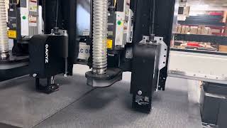 Dual Carriage Axyz Infinite Cnc Router Cutting Guntool Case Foam