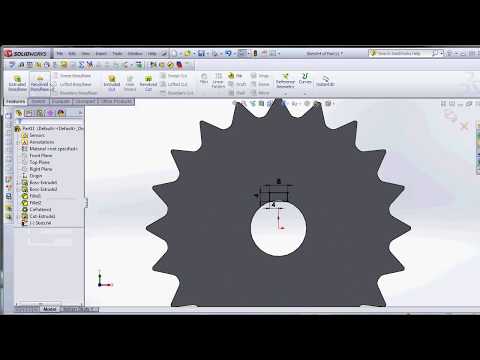 SOLIDWORKS CIRCULAR PATTERN