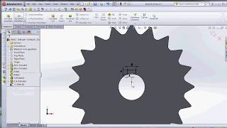 SOLIDWORKS CIRCULAR PATTERN