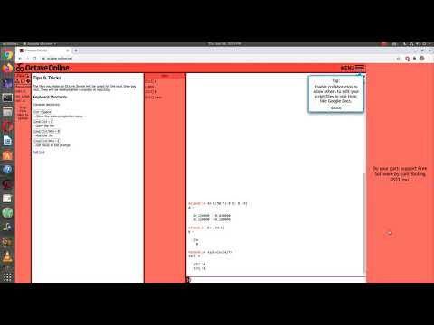 First look at Octave Online