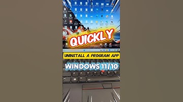 🖥️ How to Uninstall Software in Windows 11/10 | Easy Step by Step Guide #shorts