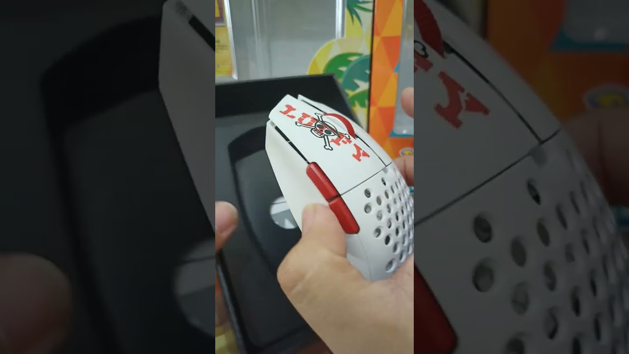 Unboxing Mouse Gaming Fantech X One Piece Edition Monkey D Luffy
